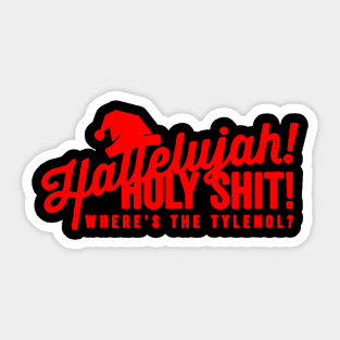 hallelujah hollyshit! Sticker